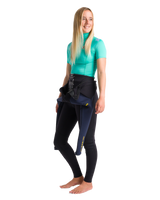 The C-Skins Rx Nuwave Rash Vest in Aqua & Lilac