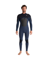 NuWave ReWired 3/2mm Chest Zip Wetsuit in Bluestone, Bluestone X & Black X