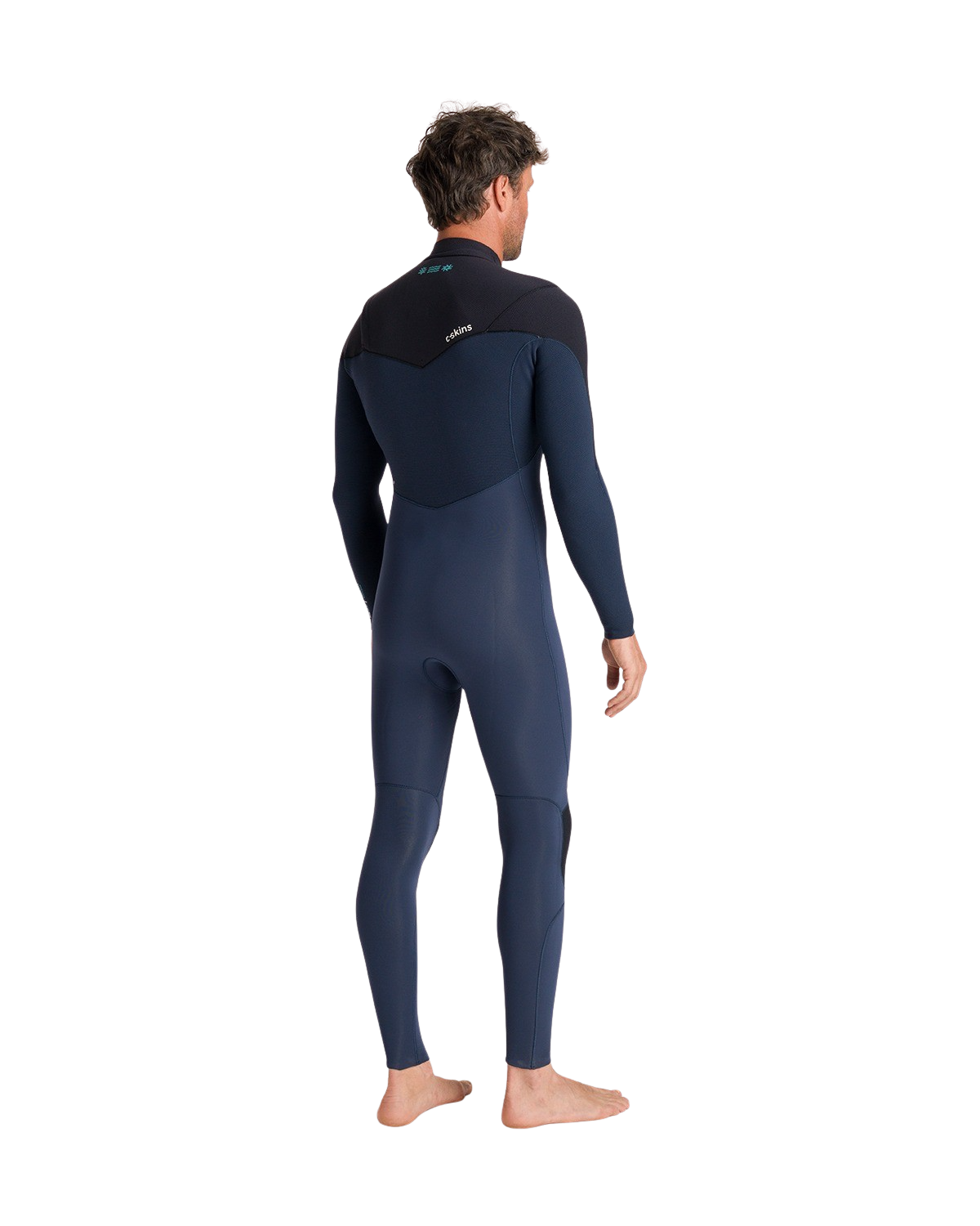 NuWave ReWired 3/2mm Chest Zip Wetsuit in Bluestone, Bluestone X & Black X