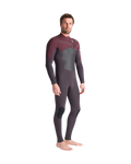 NuWave ReWired 4/3mm Chest Zip Wetsuit in Meteor, Meteor X & Rust X