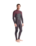 NuWave ReWired 4/3mm Chest Zip Wetsuit in Meteor, Meteor X & Rust X