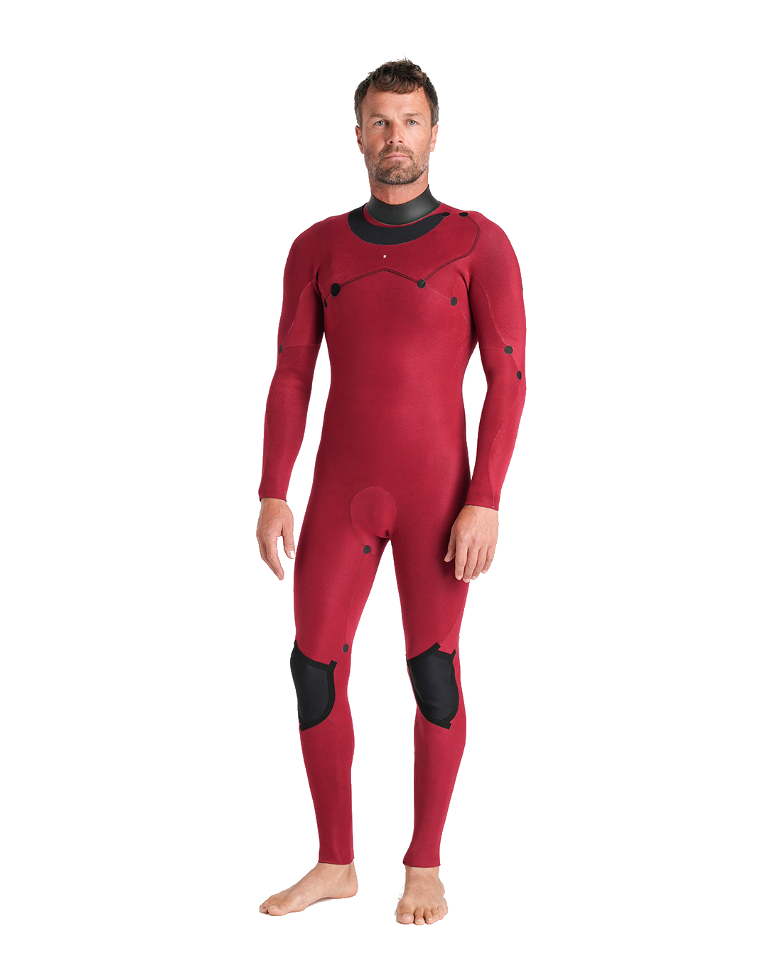 The C-Skins Mens NuWave Session 3/2mm Chest Zip Wetsuit in Black, Steel Blue & Lime