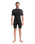 NuWave Session Lite 2/2mm Chest Zip Shorty Wetsuit in Black & Meteor