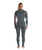 The C-Skins Womens NuWave Solace 3/2mm Chest Zip Wetsuit in Forest Green & Forest Green X