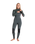 The C-Skins Womens NuWave Solace 3/2mm Chest Zip Wetsuit in Forest Green & Forest Green X