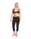 The C-Skins Womens NuWave Solace Lite 1.5mm Wetsuit Leggings in Black, Black & White