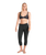 The C-Skins Womens NuWave Solace Lite 1.5mm Wetsuit Leggings in Black, Black & White