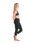 The C-Skins Womens NuWave Solace Lite 1.5mm Wetsuit Leggings in Black, Black & White