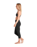The C-Skins Womens NuWave Solace Lite 1.5mm Wetsuit Leggings in Black, Black & White