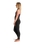 The C-Skins Womens NuWave Solace Lite 2/2mm Front Zip Long Jane Wetsuit in Black & Tropical