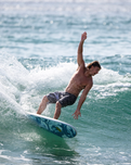 Mason HO Coaster 7'6" Softboard in Mason HO