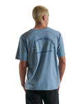 Horizons T-Shirt in Faded Denim