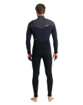 NuWave ReWired 5/4mm Chest Zip Wetsuit in Meteor, Black & Lime