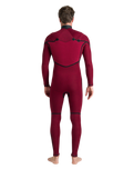 NuWave ReWired 5/4mm Chest Zip Wetsuit in Meteor, Black & Lime