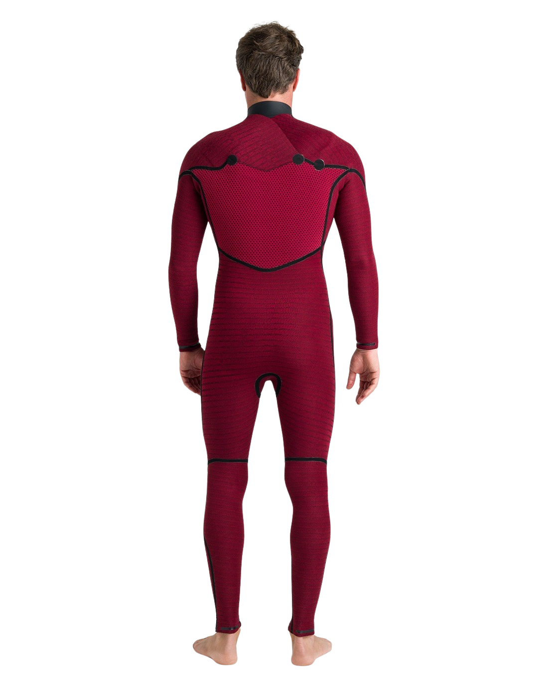 NuWave ReWired 5/4mm Chest Zip Wetsuit in Meteor, Black & Lime