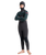 Boys NuWave Session 5/4mm Hooded Chest Zip Wetsuit in Meteor, Forest Green & Red