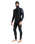 NuWave Session 5/4/3mm Hooded Chest Zip Wetsuit in Black, Black & Red