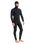 NuWave Session 5/4/3mm Hooded Chest Zip Wetsuit in Black, Black & Red