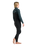 NuWave Solace 5/4/3mm Chest Zip Wetsuit in Black, Forest Green & Mulberry