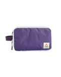Travel Wash Bag in Heather & Deep Purple