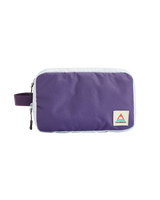 Travel Wash Bag in Heather & Deep Purple