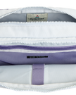 Travel Wash Bag in Heather & Deep Purple