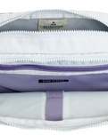 Travel Wash Bag in Heather & Deep Purple