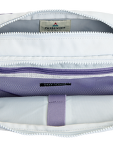 Travel Wash Bag in Heather & Deep Purple