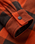 Firelight Sherpa Lined Overshirt in Dark Rust Buffalo Check