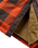 Firelight Sherpa Lined Overshirt in Dark Rust Buffalo Check