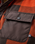 Firelight Sherpa Lined Overshirt in Dark Rust Buffalo Check