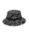 The Volcom Mens Filip Rygalski Boonie Bucket Hat in Black Print