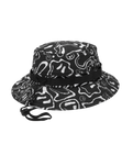 The Volcom Mens Filip Rygalski Boonie Bucket Hat in Black Print