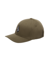 The Volcom Mens Full Stone Flexfit Cap in Earth