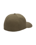 The Volcom Mens Full Stone Flexfit Cap in Earth