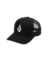 Full Stone Cheese Trucker Cap in Black