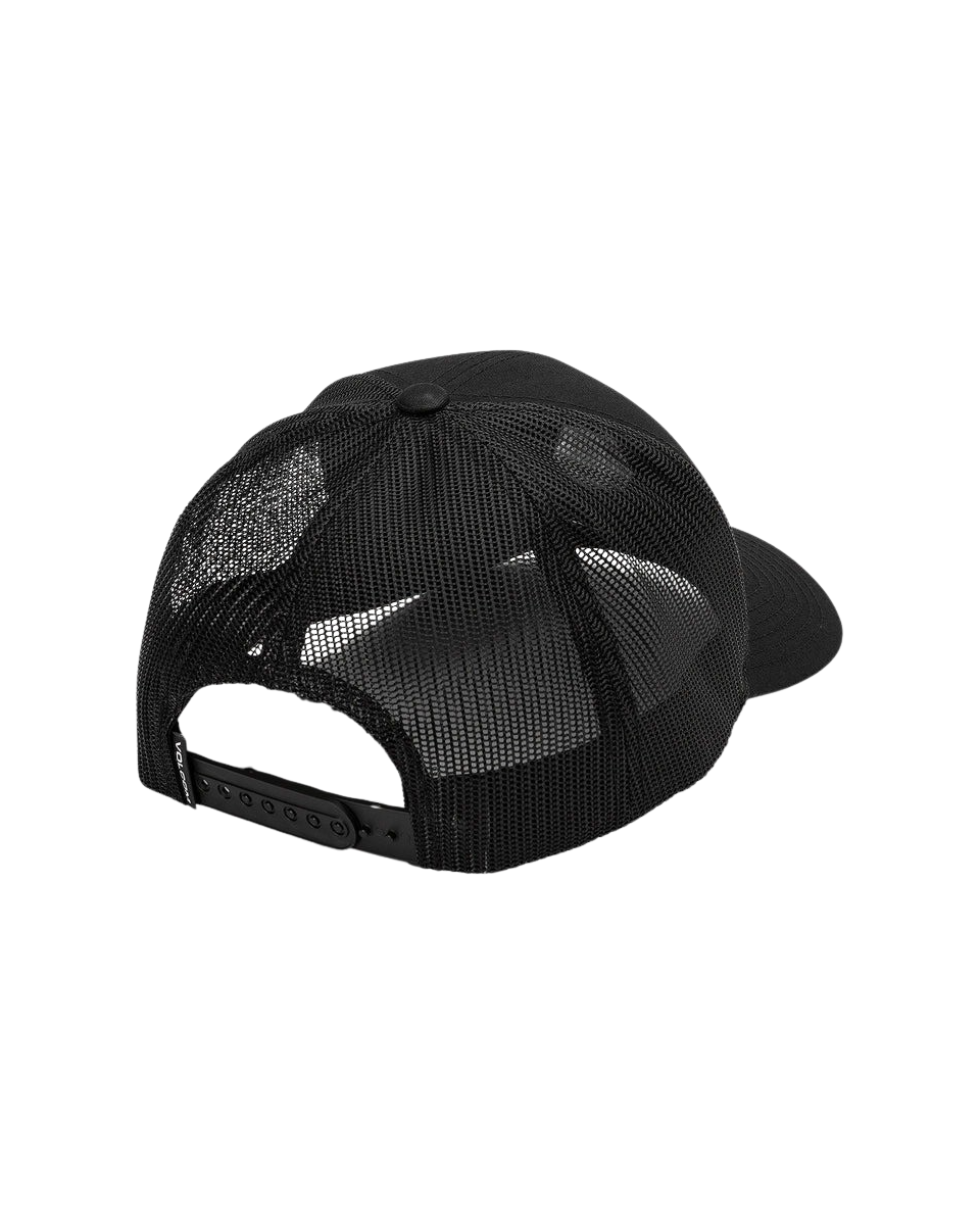 Full Stone Cheese Trucker Cap in Black