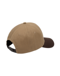 Embroidered Stone Adj Cap in Cacao