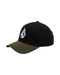 Embroidered Stone Adj Cap in Wintermoss