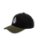 Embroidered Stone Adj Cap in Wintermoss