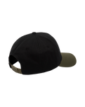Embroidered Stone Adj Cap in Wintermoss