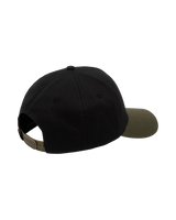 Embroidered Stone Adj Cap in Wintermoss