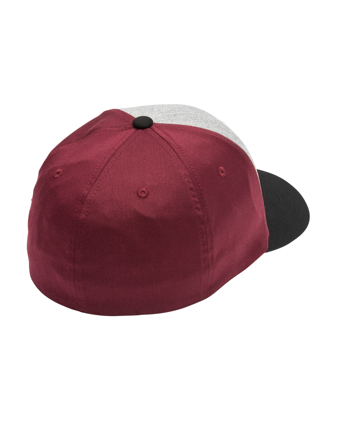 The Volcom Mens Full Stone Heather Flexfit Cap in Dark Slate