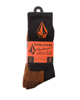 Workwear Socks (3 Pack) in Black