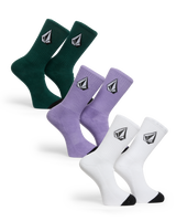 Full Stone Socks (3 Pack) in Multi