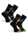 Mickey Mason Socks (4 Pack) in Multi