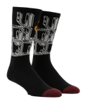 The Volcom Mens Callum Rooney Socks in Black