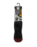 The Volcom Mens Callum Rooney Socks in Black