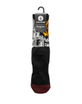 The Volcom Mens Callum Rooney Socks in Black