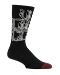 The Volcom Mens Callum Rooney Socks in Black